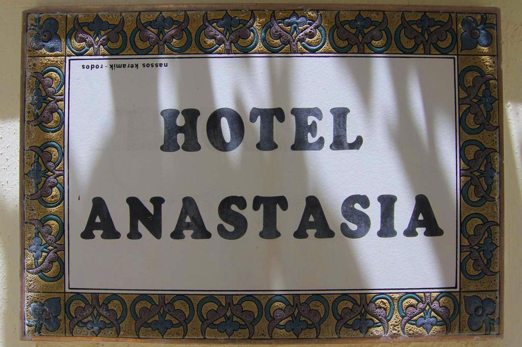 Hotel Anastasia Rhodes City Buitenkant foto